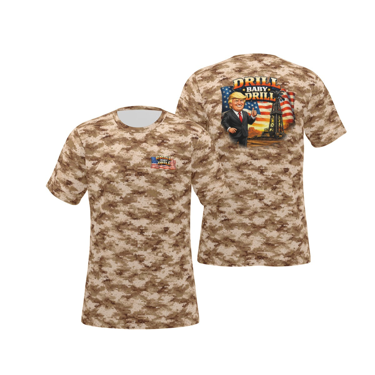 Drill Baby Drill Land T-Shirt - DryFit