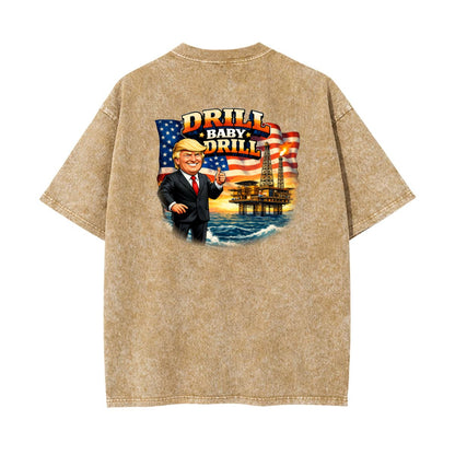 Drill Baby Drill Offshore T-Shirt - Cotton