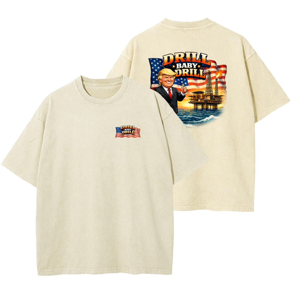 Drill Baby Drill Offshore T-Shirt - Cotton