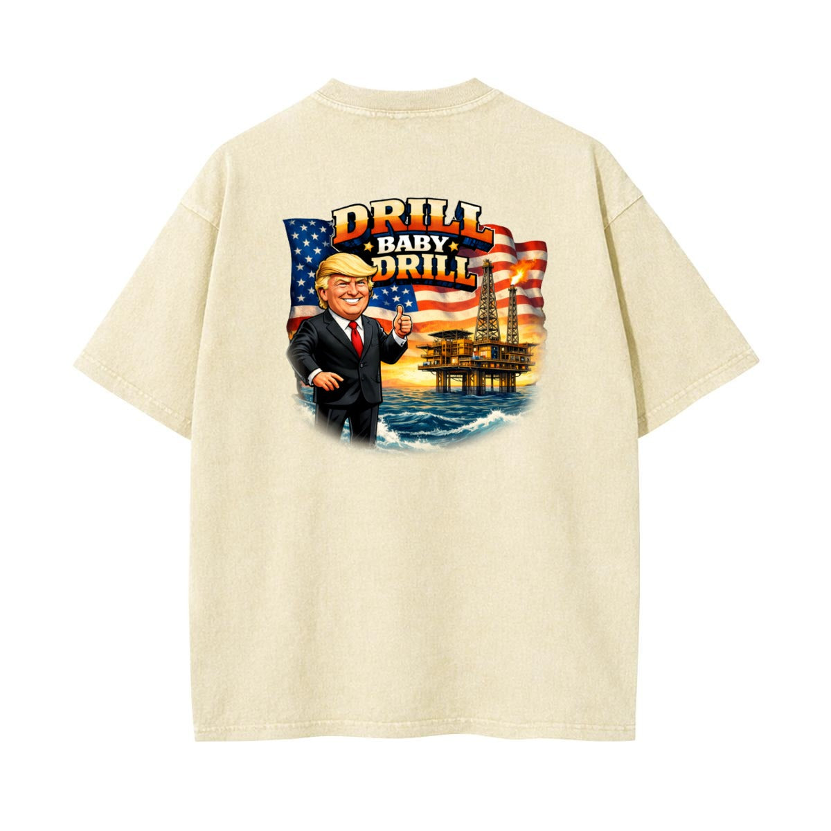 Drill Baby Drill Offshore T-Shirt - Cotton