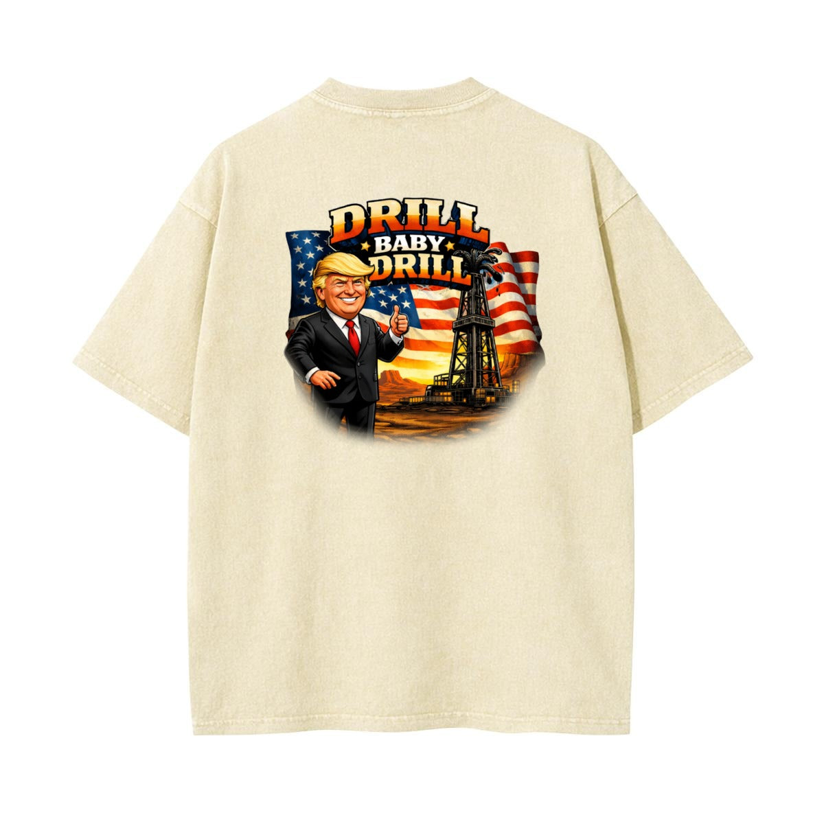 Drill Baby Drill Land T-Shirt - Cotton