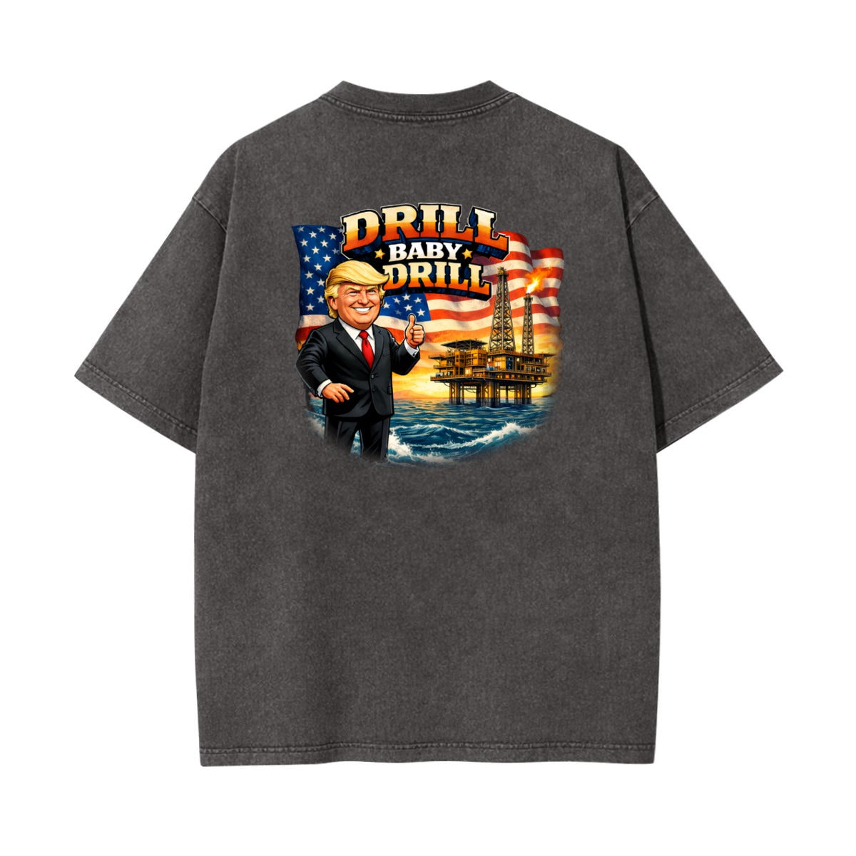 Drill Baby Drill Offshore T-Shirt - Cotton