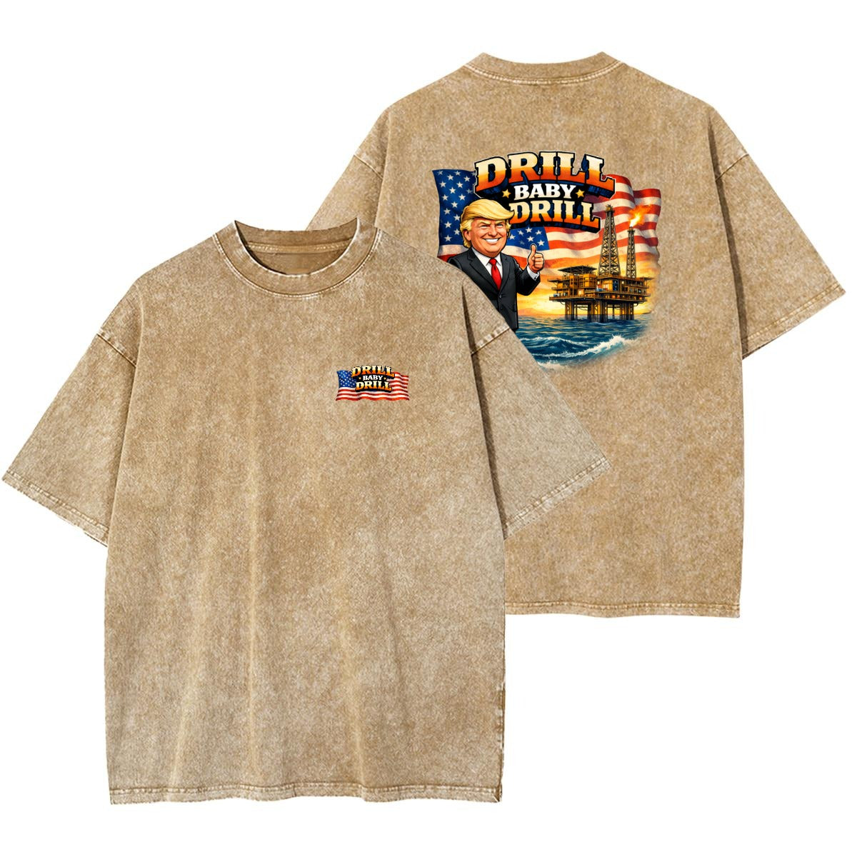 Drill Baby Drill Offshore T-Shirt - Cotton