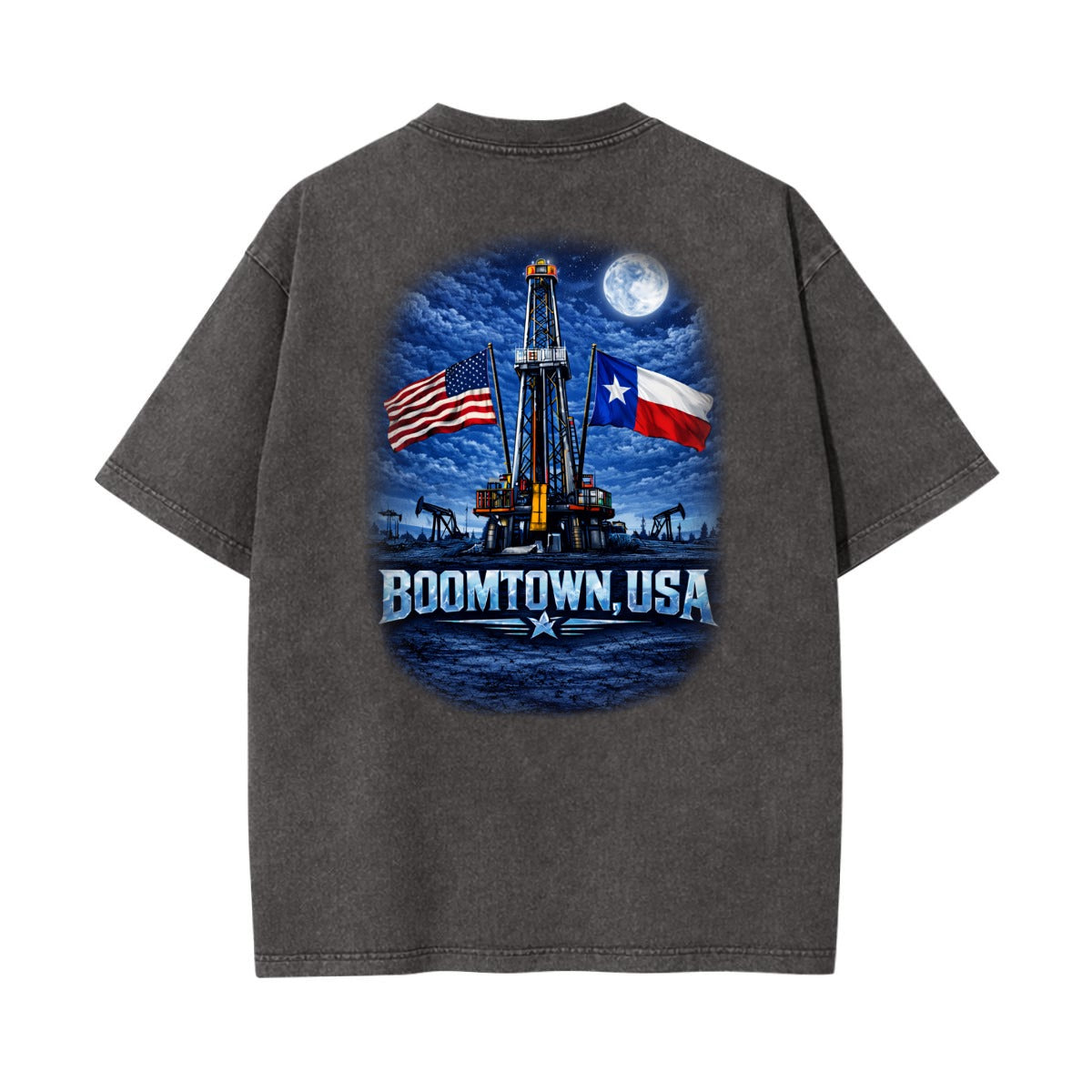 Boomtown USA Midnight T-Shirt - Cotton