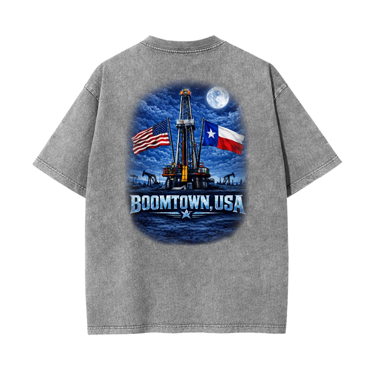 Boomtown USA Midnight T-Shirt - Cotton